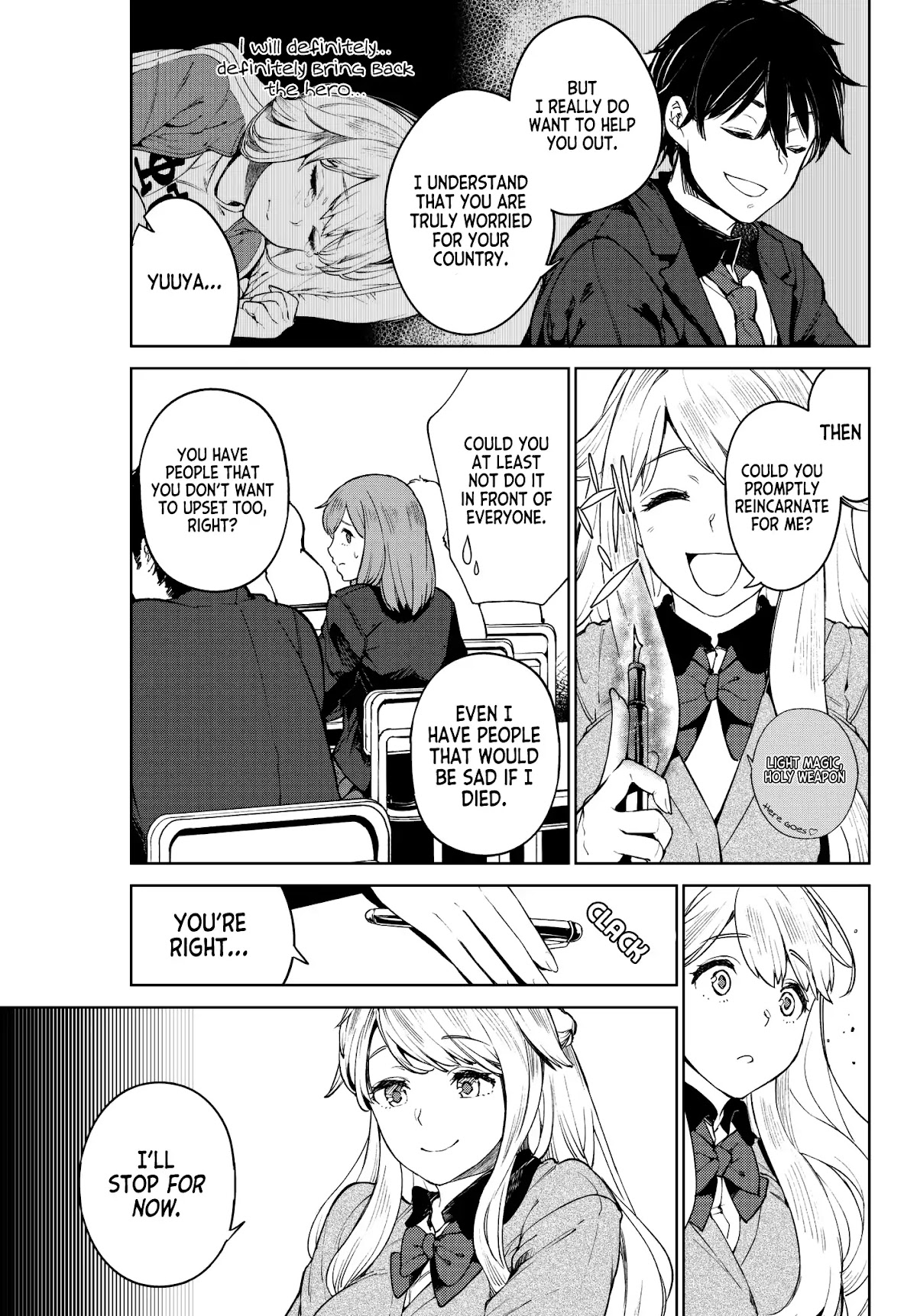 Goodbye Isekai Tensei Chapter 3 page 28 - Chapter 3: With this, I reincarnate my hero.