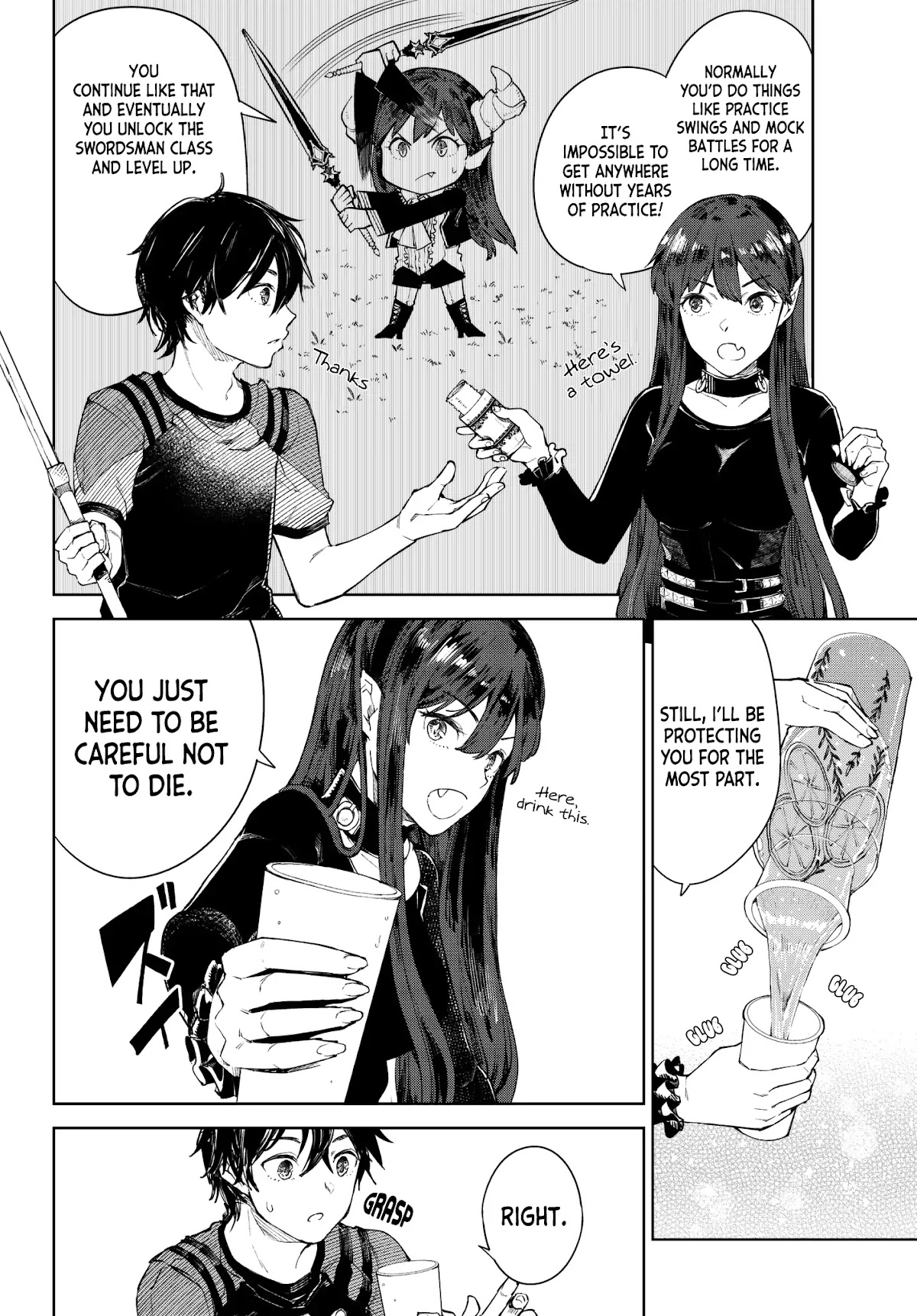 Goodbye Isekai Tensei Chapter 6 page 16 - Chapter 6: That is the hero's status.