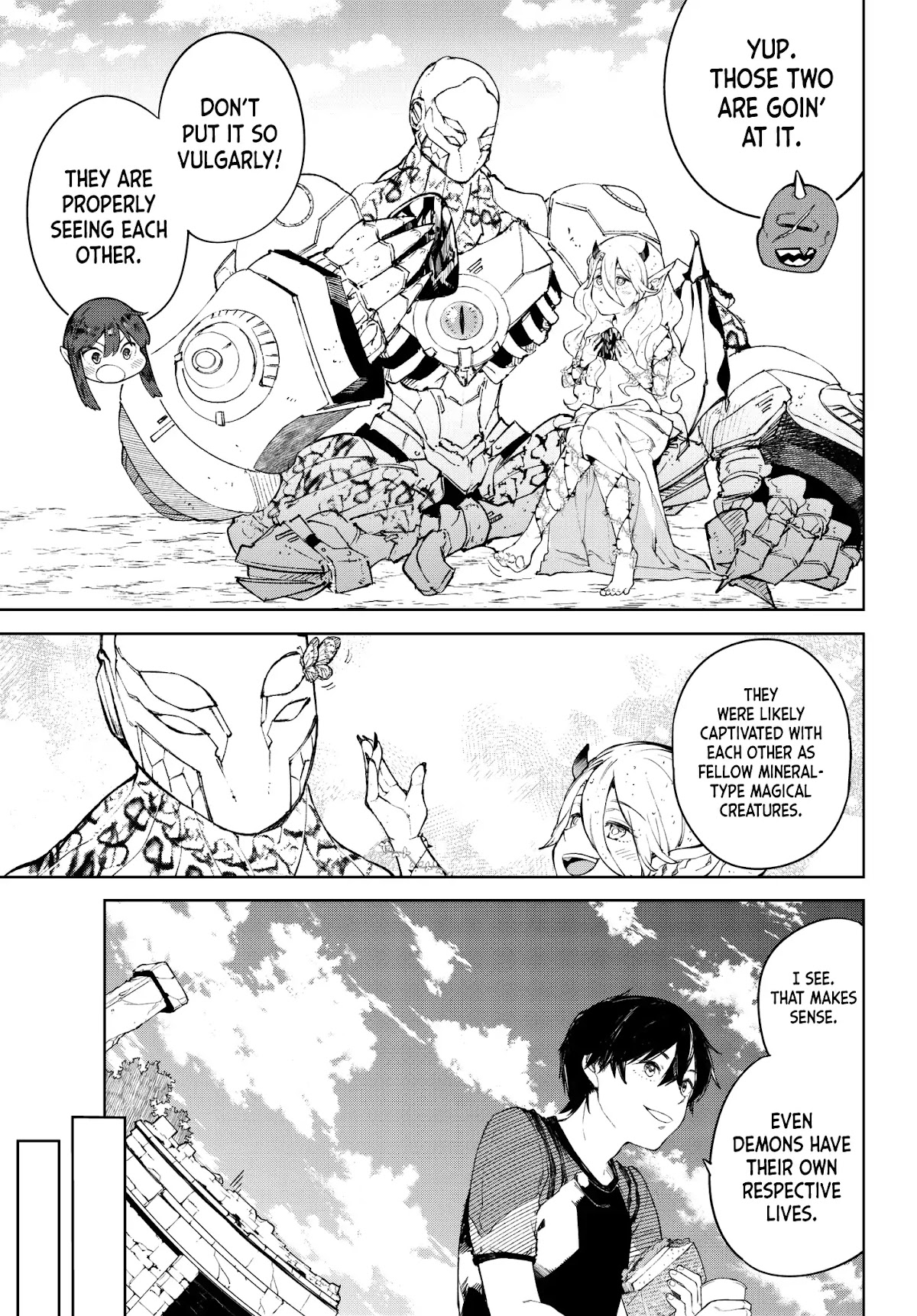 Goodbye Isekai Tensei Chapter 6 page 19 - Chapter 6: That is the hero's status.