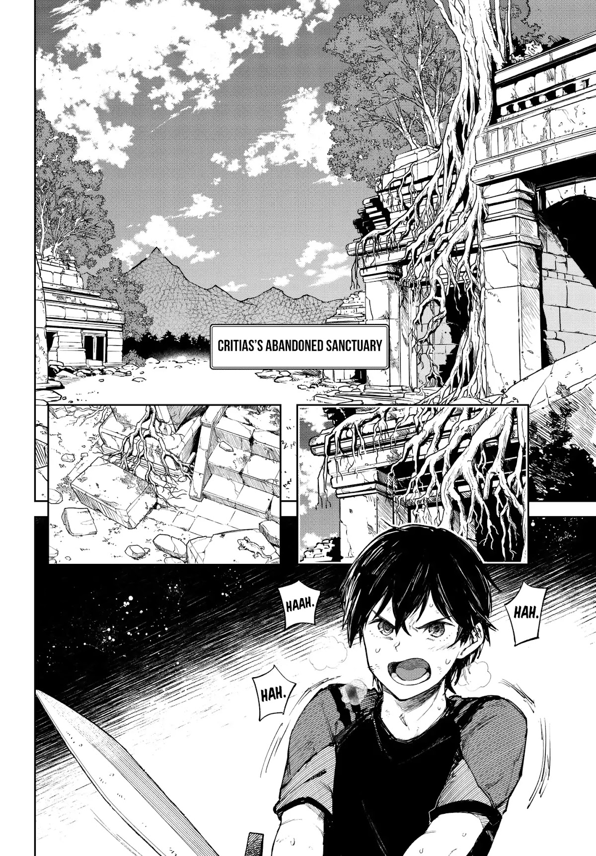 Goodbye Isekai Tensei Chapter 6 page 3 - Chapter 6: That is the hero's status.