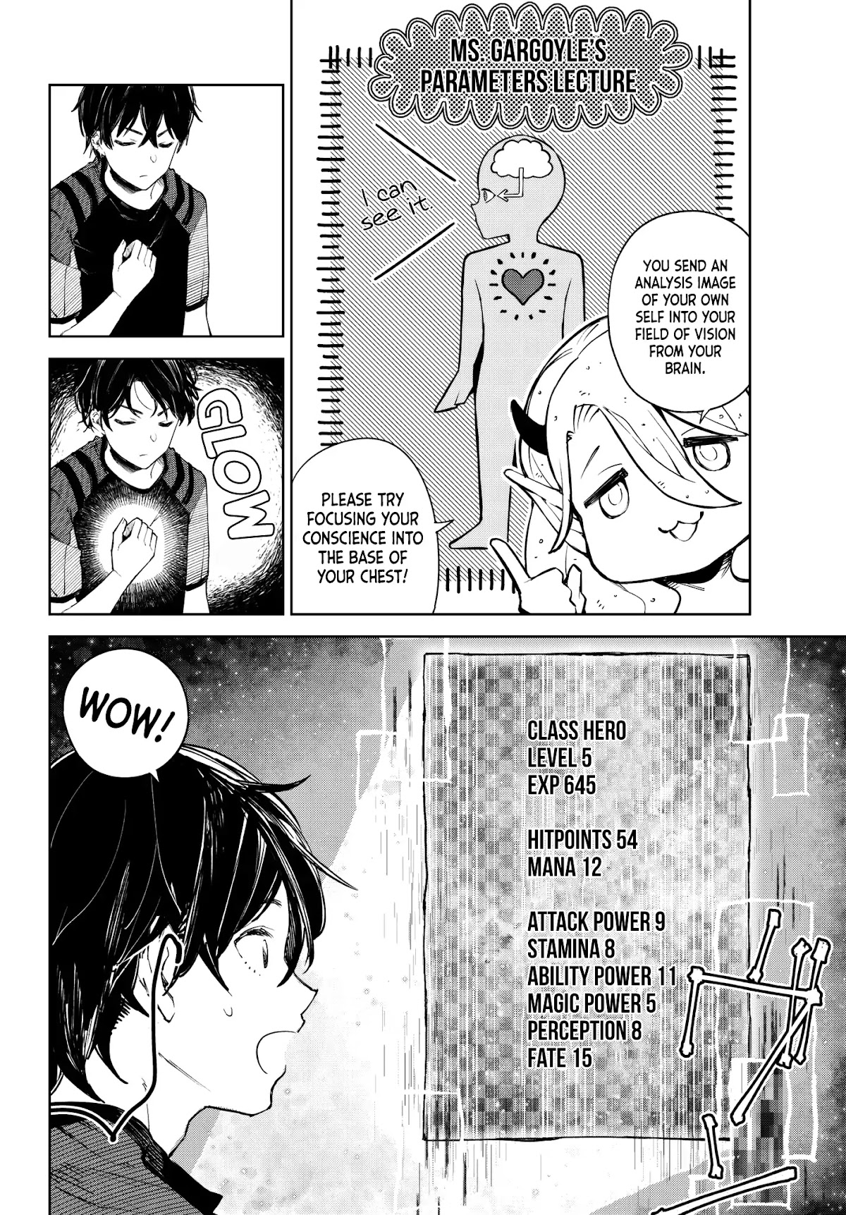 Goodbye Isekai Tensei Chapter 6 page 32 - Chapter 6: That is the hero's status.