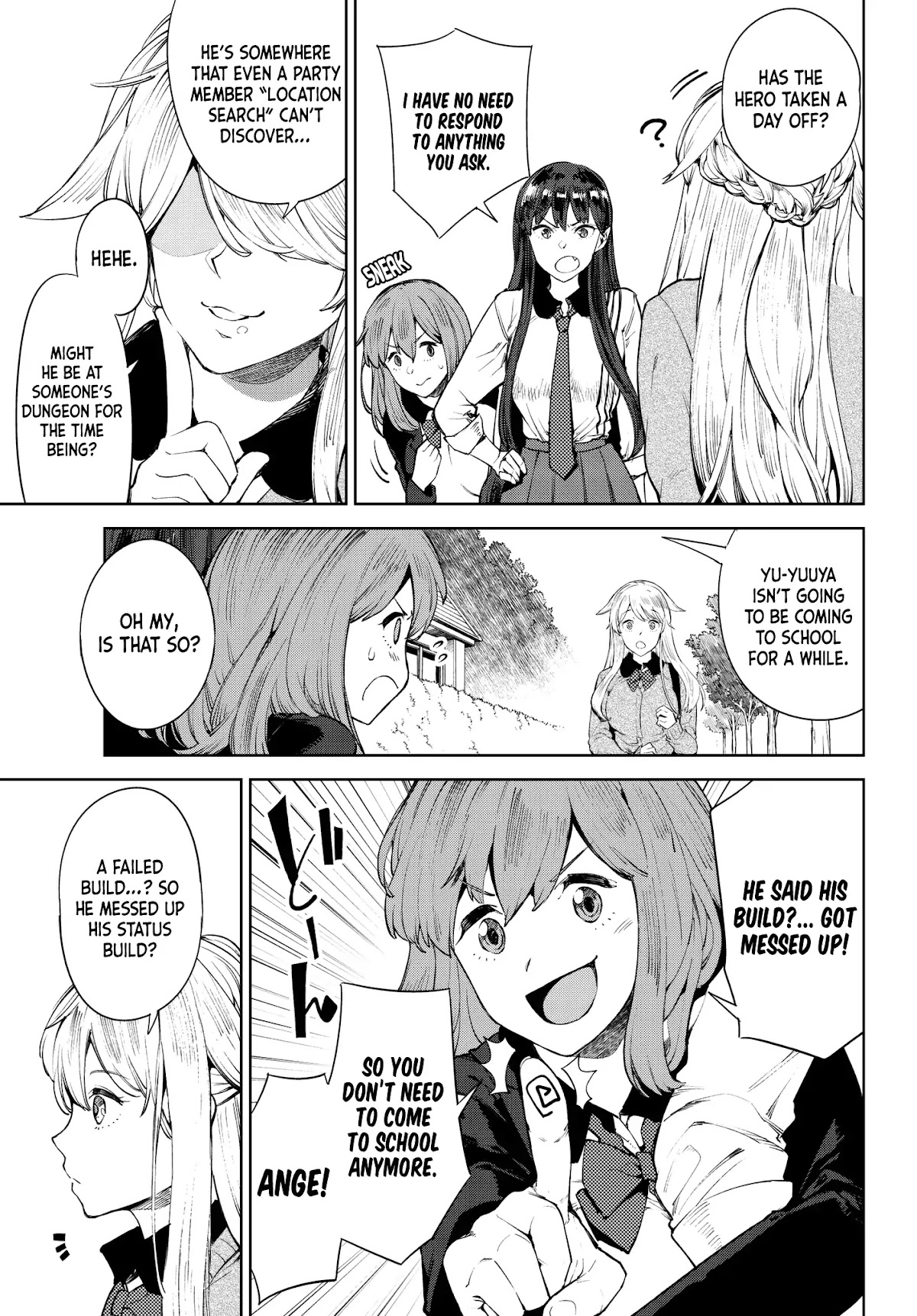 Goodbye Isekai Tensei Chapter 6 page 35 - Chapter 6: That is the hero's status.