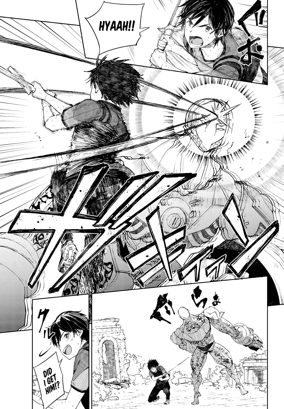 Goodbye Isekai Tensei Chapter 6 page 9 - Chapter 6: That is the hero's status.