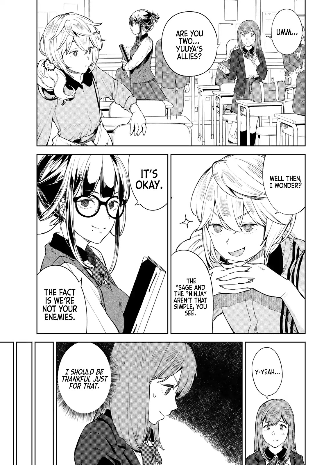 Goodbye Isekai Tensei Chapter 8 page 11 - Chapter 8: “I can no longer kill the hero with a truck, I guess.”