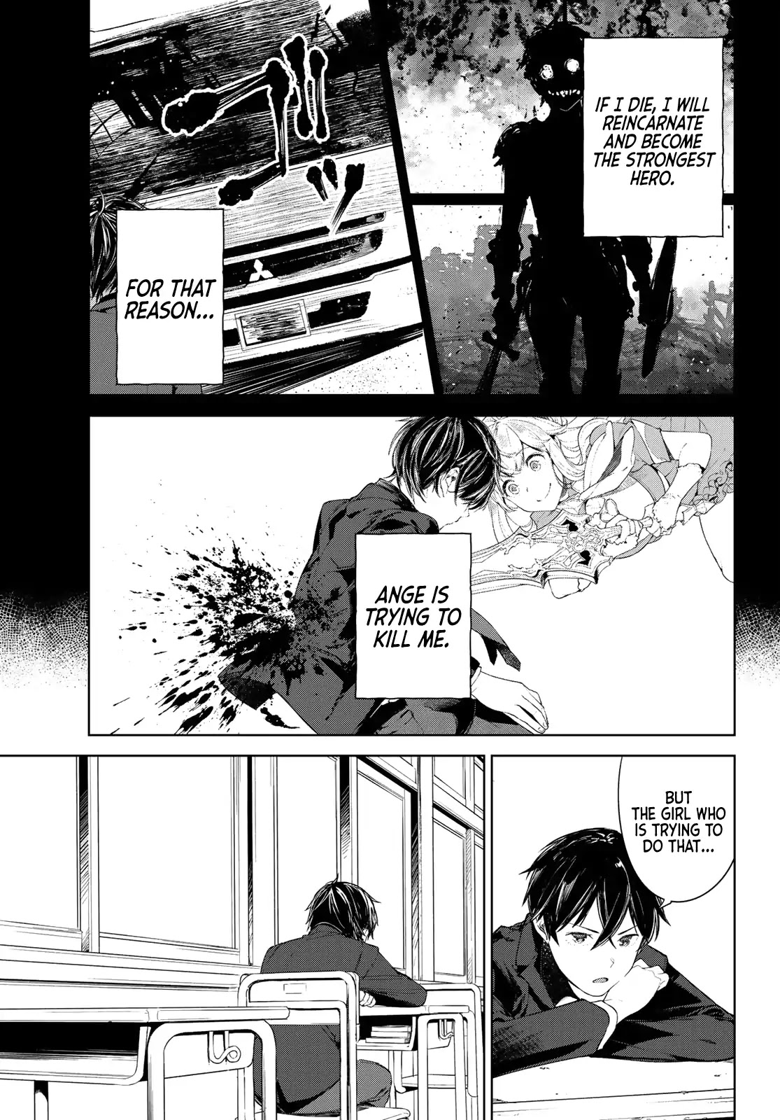 Goodbye Isekai Tensei Chapter 8 page 9 - Chapter 8: “I can no longer kill the hero with a truck, I guess.”