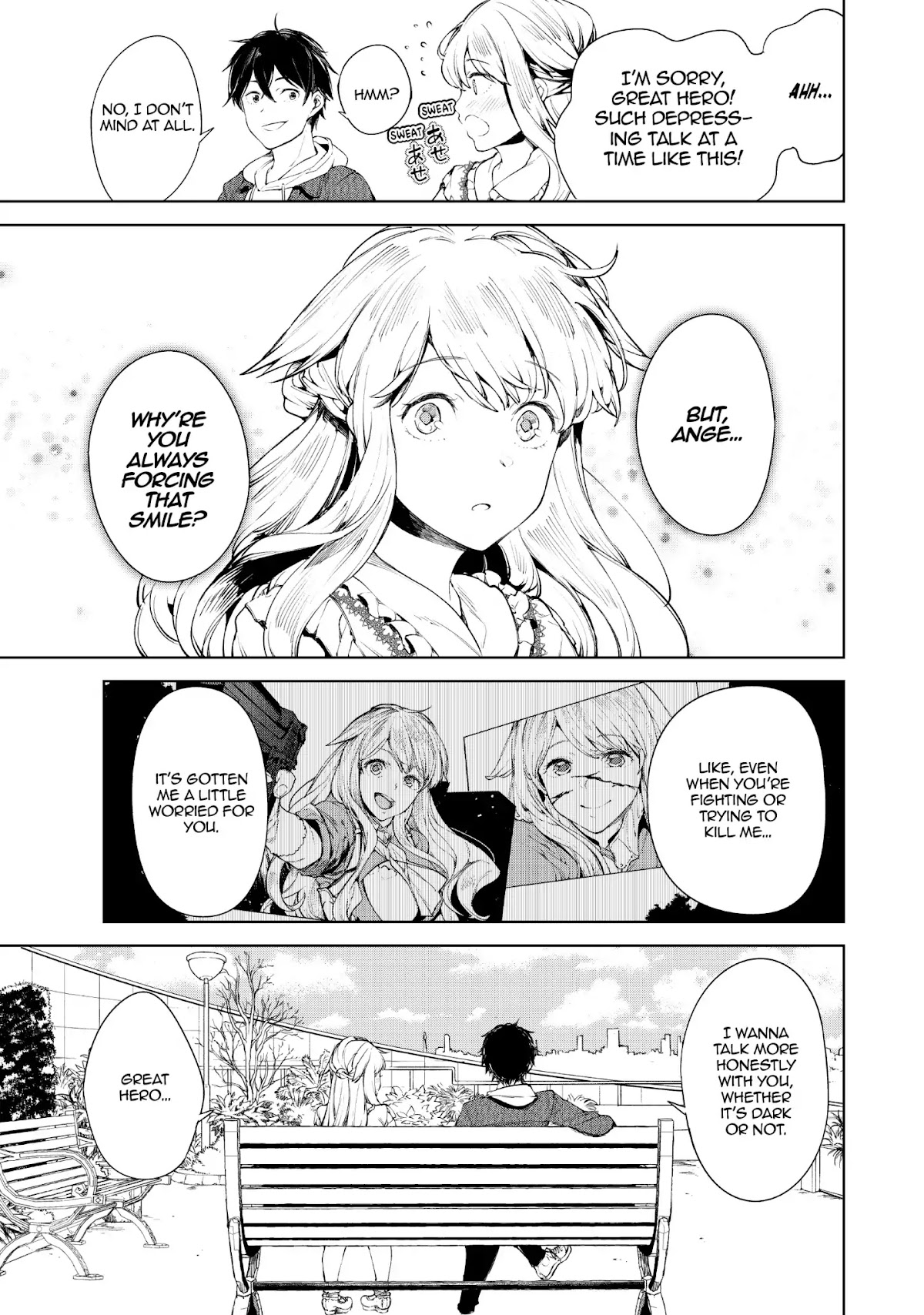 Goodbye Isekai Tensei Chapter 9 page 7 - Chapter 9: The Great Hero Is Being Terribly Unfair