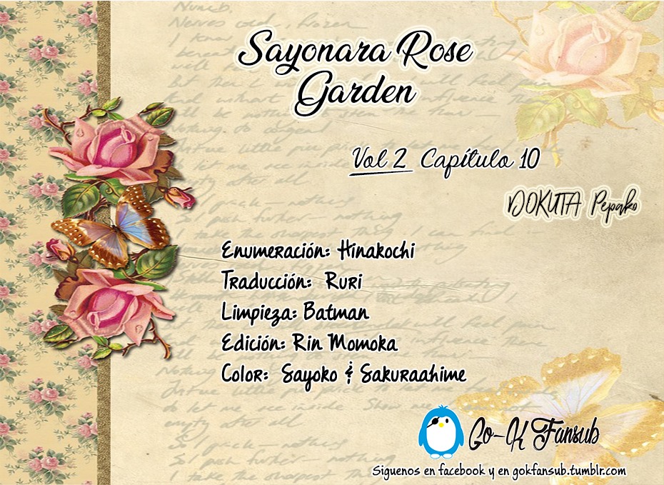 Goodbye, My Rose Garden Chapter 10 page 1 - Chapter 10: The sea breeze disturbs the sun
