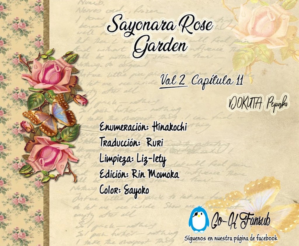 Goodbye, My Rose Garden Chapter 11 page 1 - Chapter 11: The sun's rays in the clouds burn the buds