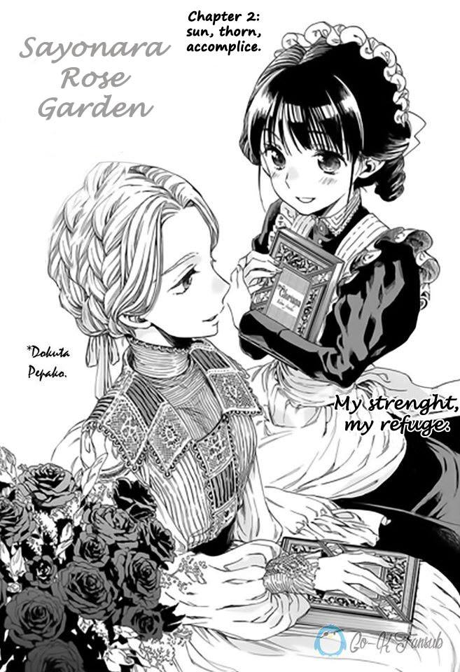 Goodbye, My Rose Garden Chapter 2 page 1 - Chapter 2: Sun, Thorn, Accomplice