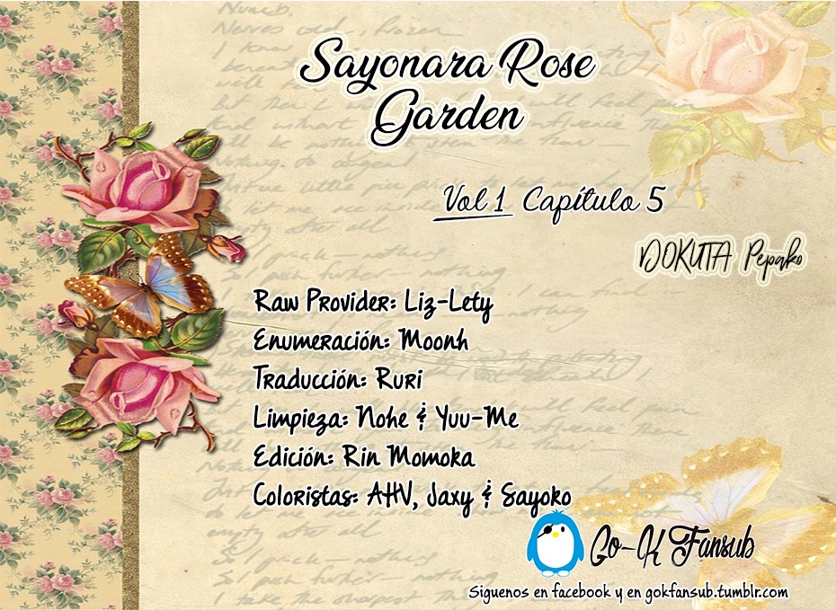 Goodbye, My Rose Garden Chapter 5 page 1 - Chapter 5