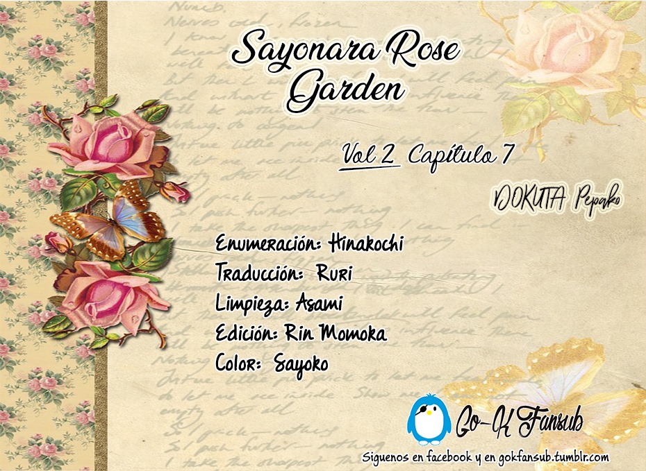 Goodbye, My Rose Garden Chapter 7 page 1 - Chapter 7: The day is clouded, the cocoon shudders