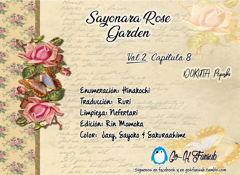 Goodbye, My Rose Garden Chapter 8 page 1 - Chapter 8: Finally, the fire of cowardice