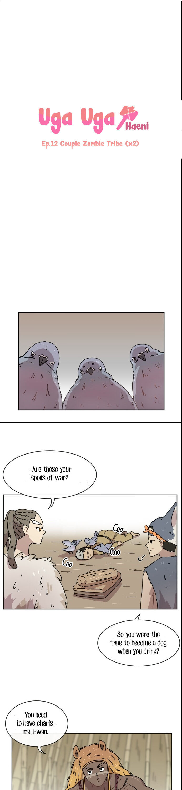Googookaka Chapter 12.2 page 15 - Chapter 12.2: Couple Zombie Tribe (2)