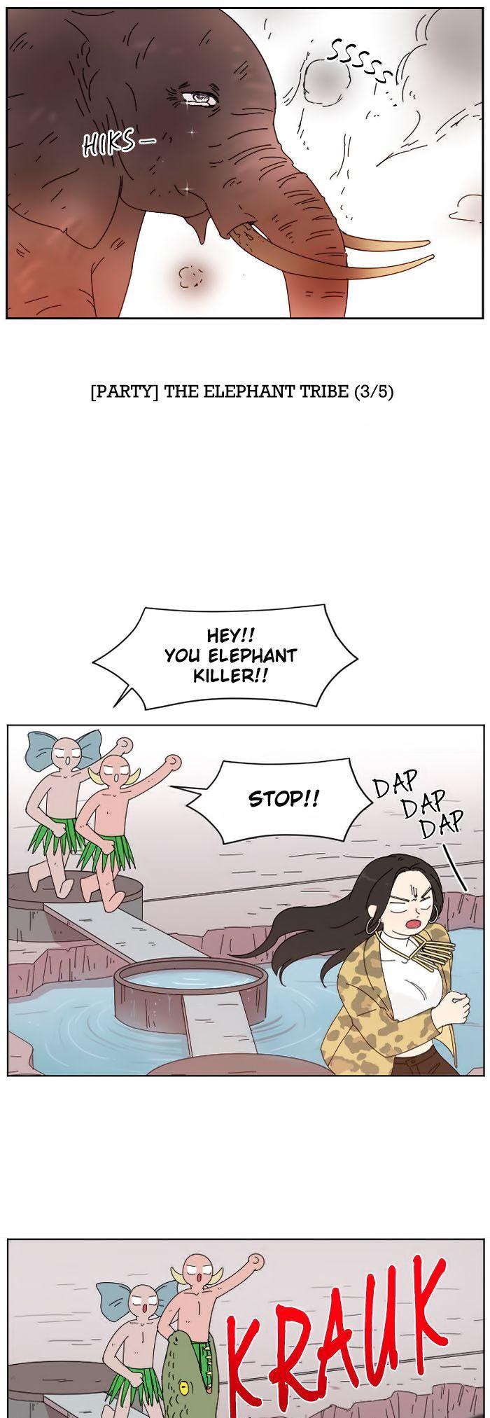 Googookaka Chapter 2.1 page 28 - Chapter 2.1 : The Elephant Tribe