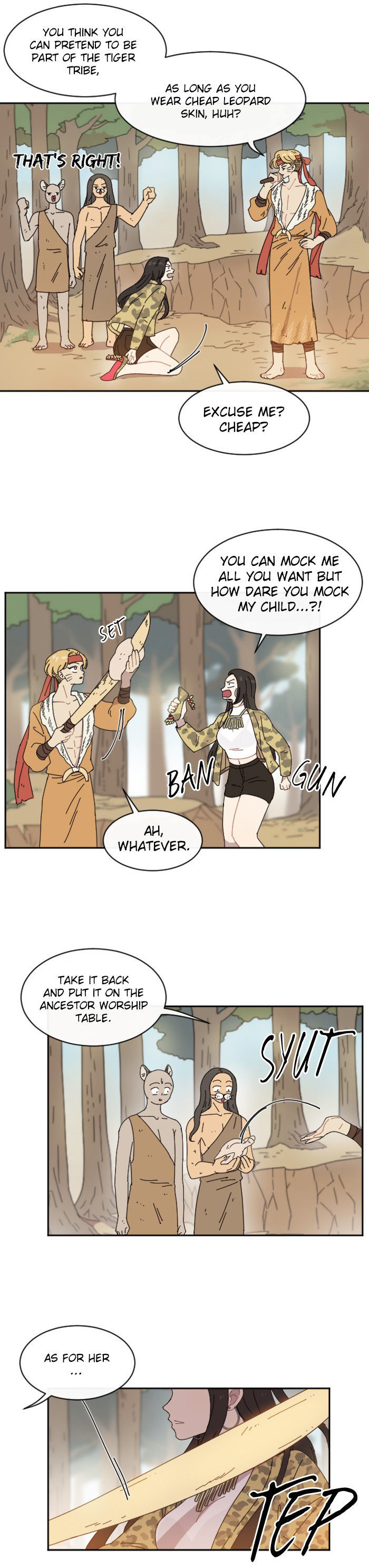 Googookaka Chapter 3.2 page 6 - Chapter 3.2 : The Tiger Tribe 1