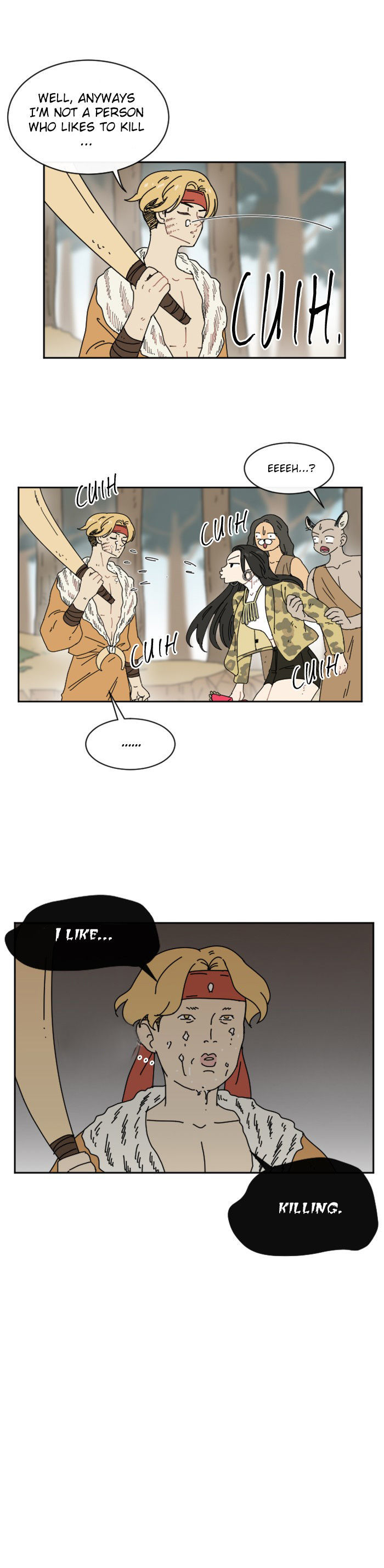 Googookaka Chapter 3.2 page 8 - Chapter 3.2 : The Tiger Tribe 1