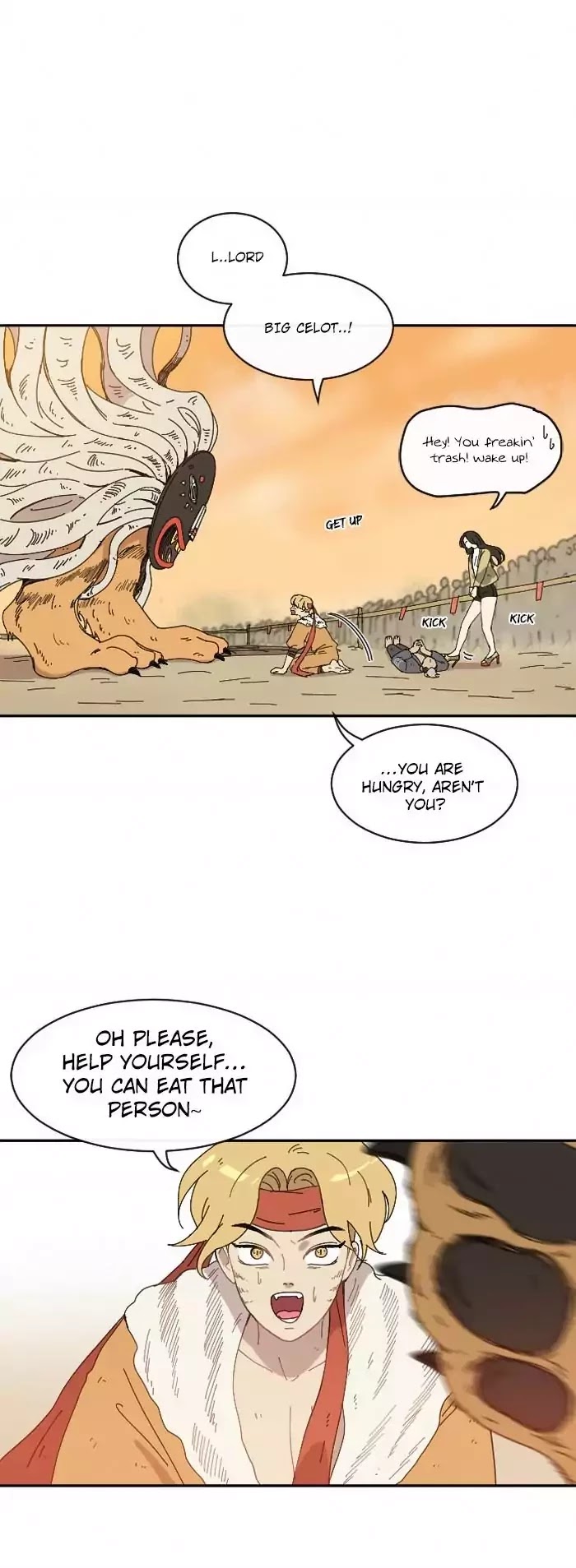 Googookaka Chapter 3.3 page 3 - Chapter 3.3: The Tiger Tribe 3