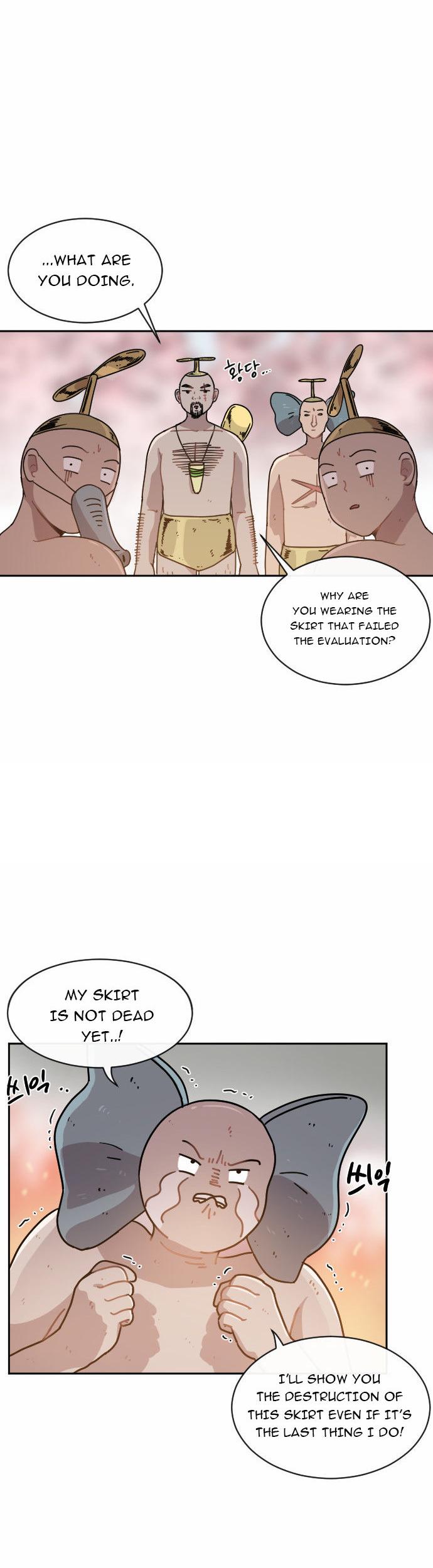 Googookaka Chapter 7.2 page 7 - Chapter 7.2 : Fussing over one‘s skirt (2)