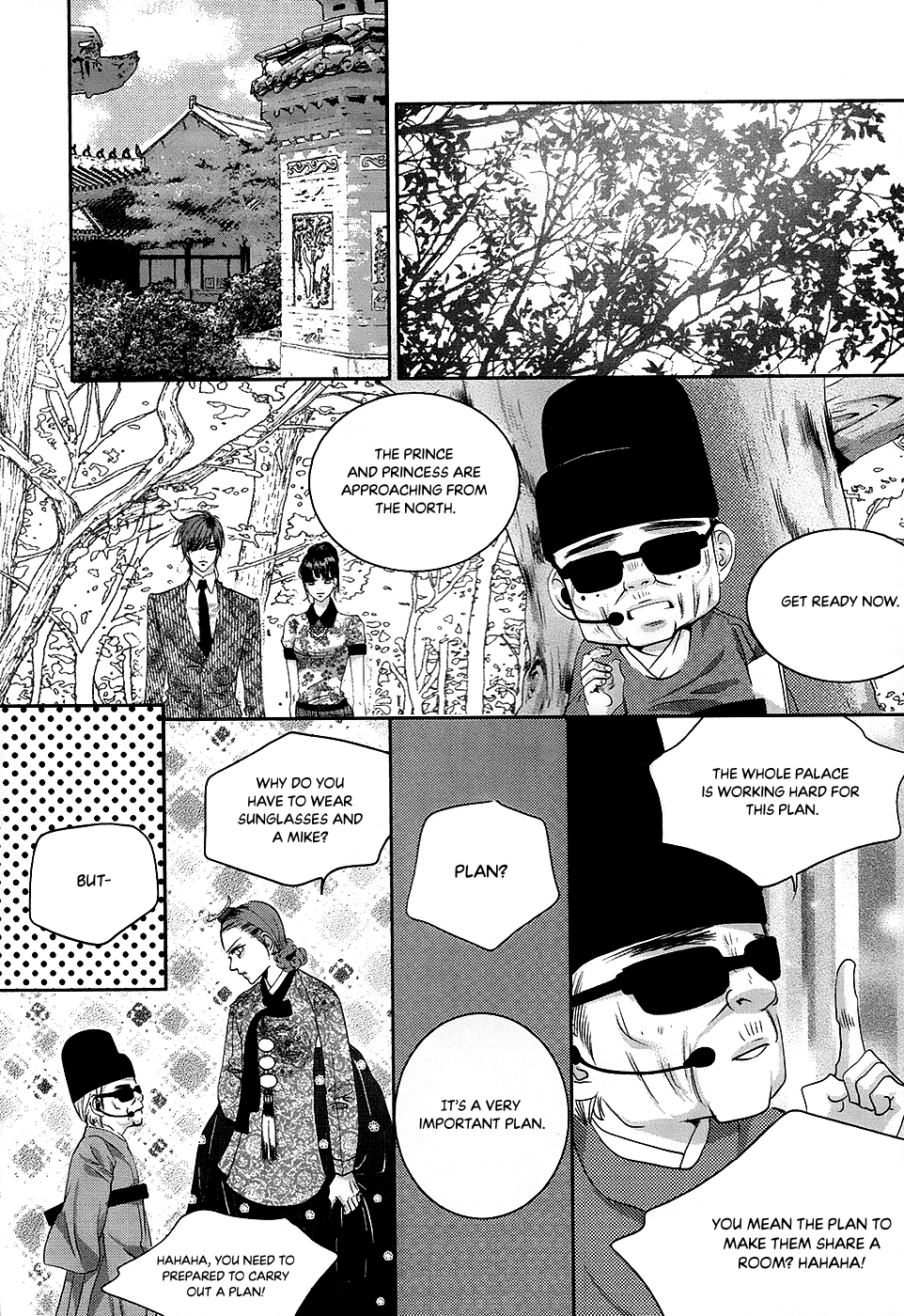 Goong Chapter 183 page 12 - Chapter 183: Sharing Rooms - What Happened Inside That Room (1)
