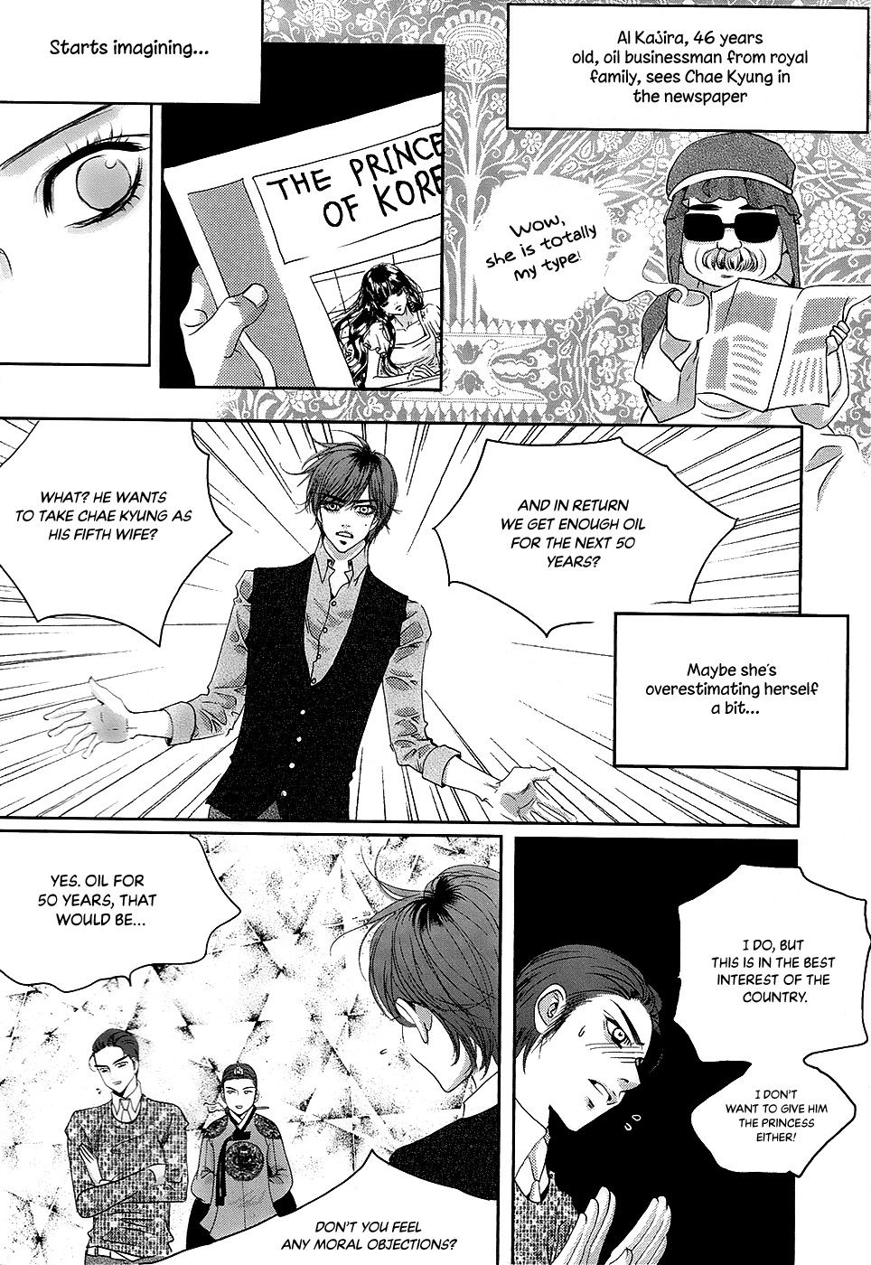 Goong Chapter 183 page 27 - Chapter 183: Sharing Rooms - What Happened Inside That Room (1)