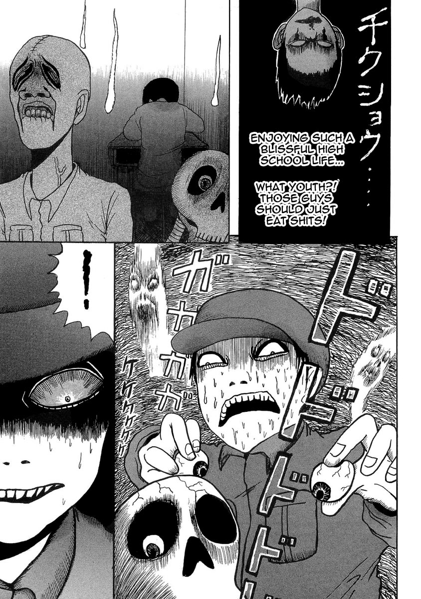 Gosh! Obake ga Boku wo Penpen Naguru! Chapter 2 page 10 - Chapter 2 : Insert the Eyes into Those Brainpans!