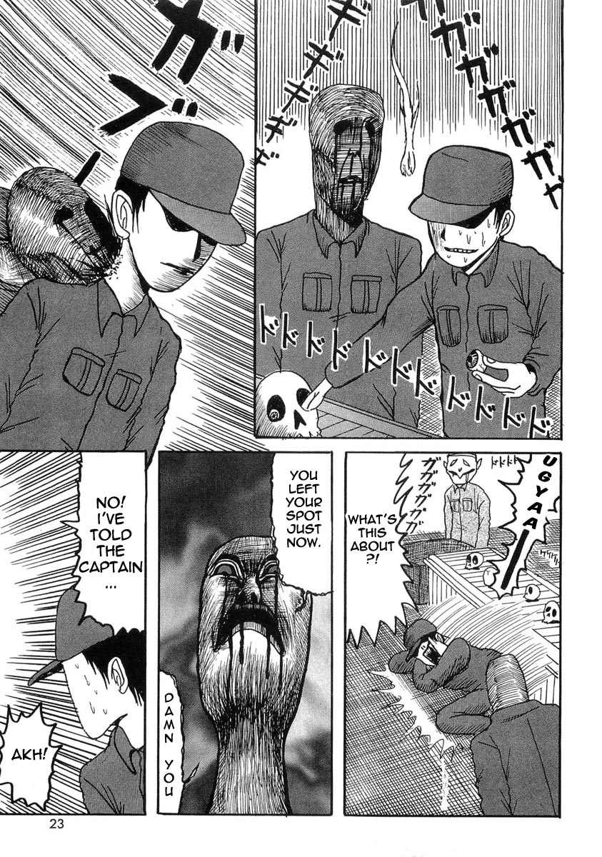 Gosh! Obake ga Boku wo Penpen Naguru! Chapter 2 page 14 - Chapter 2 : Insert the Eyes into Those Brainpans!
