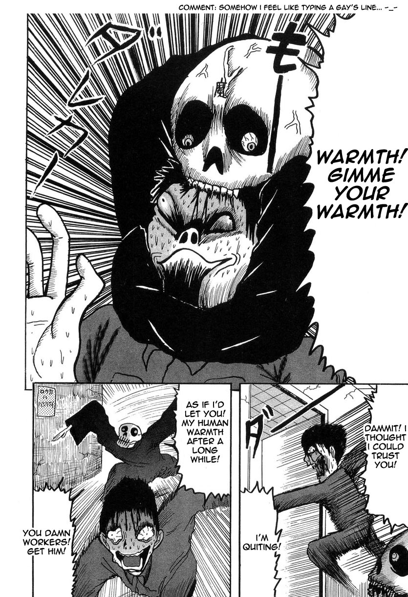 Gosh! Obake ga Boku wo Penpen Naguru! Chapter 2 page 17 - Chapter 2 : Insert the Eyes into Those Brainpans!