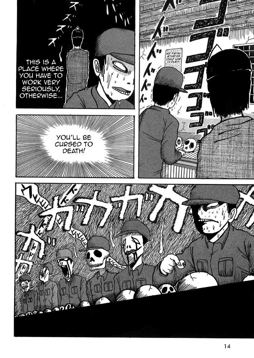 Gosh! Obake ga Boku wo Penpen Naguru! Chapter 2 page 5 - Chapter 2 : Insert the Eyes into Those Brainpans!