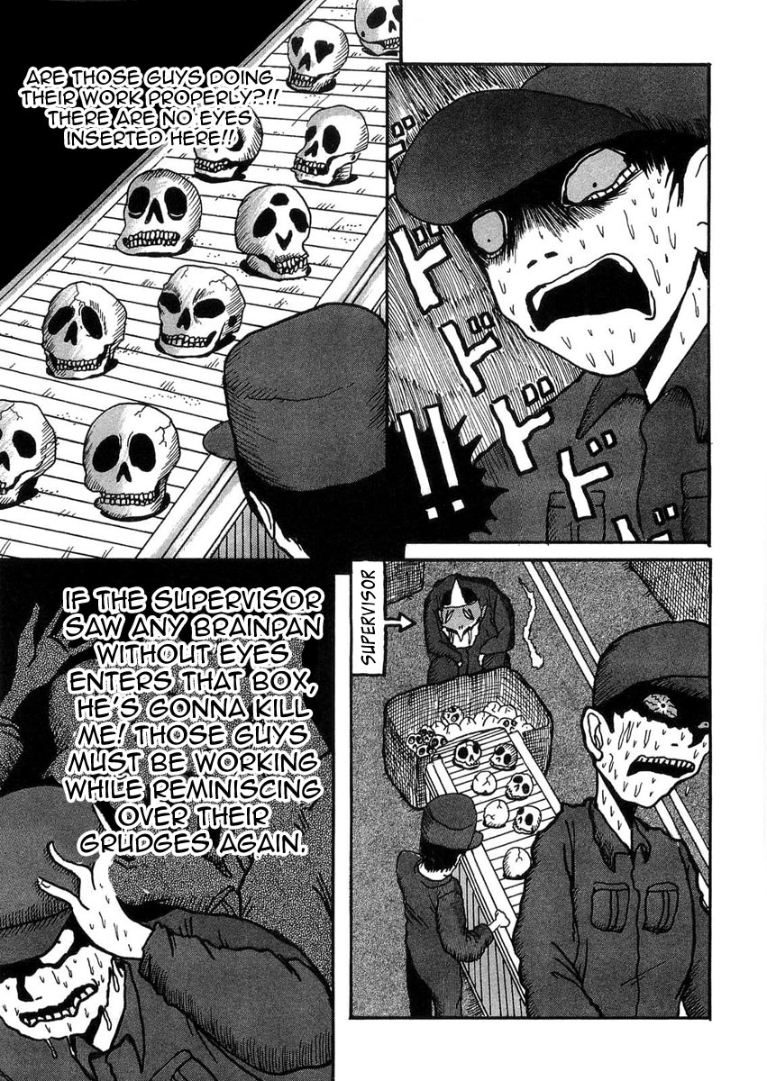 Gosh! Obake ga Boku wo Penpen Naguru! Chapter 2 page 6 - Chapter 2 : Insert the Eyes into Those Brainpans!