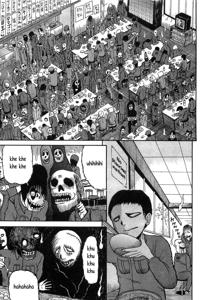 Gosh! Obake ga Boku wo Penpen Naguru! Chapter 2 page 8 - Chapter 2 : Insert the Eyes into Those Brainpans!