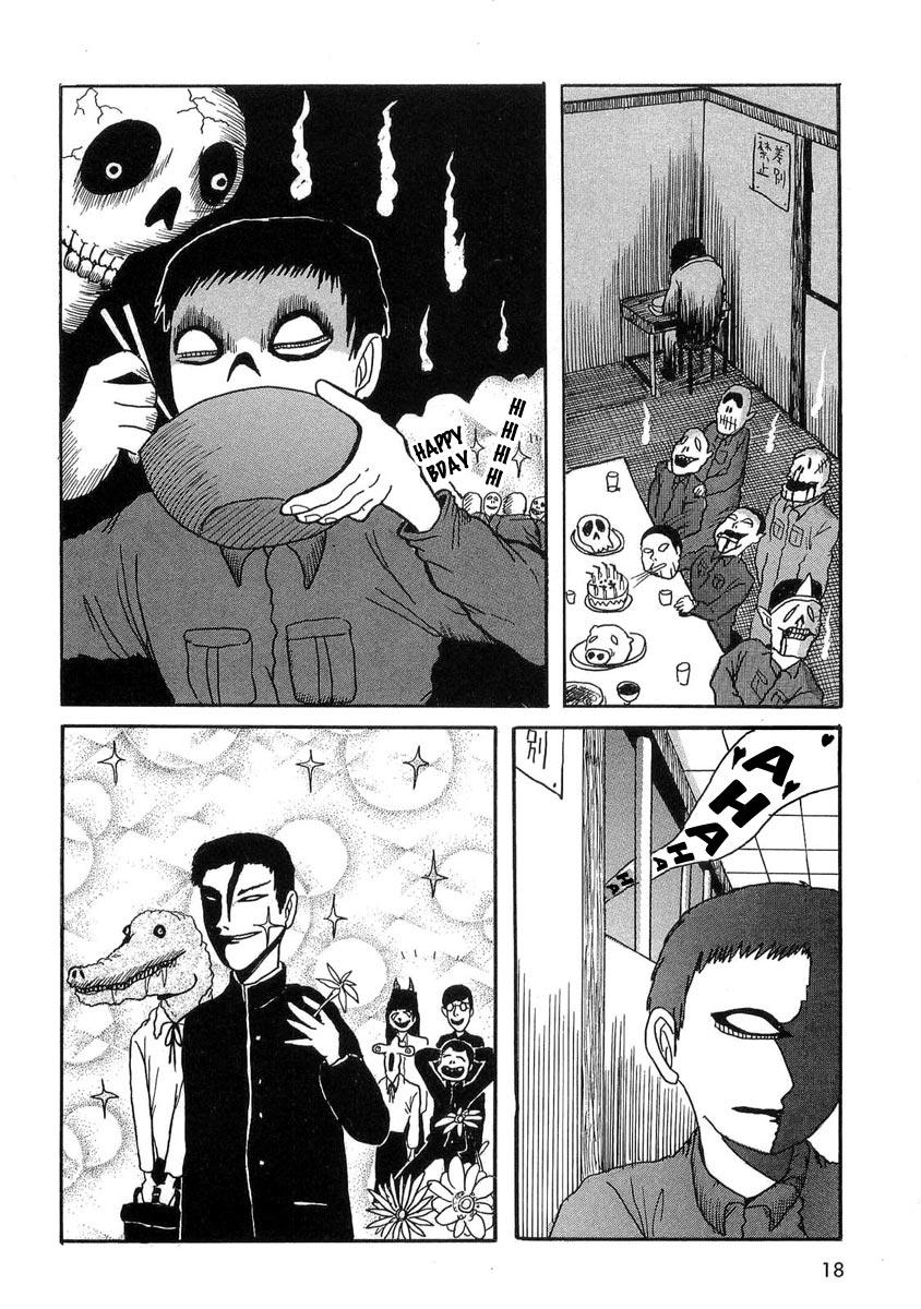 Gosh! Obake ga Boku wo Penpen Naguru! Chapter 2 page 9 - Chapter 2 : Insert the Eyes into Those Brainpans!