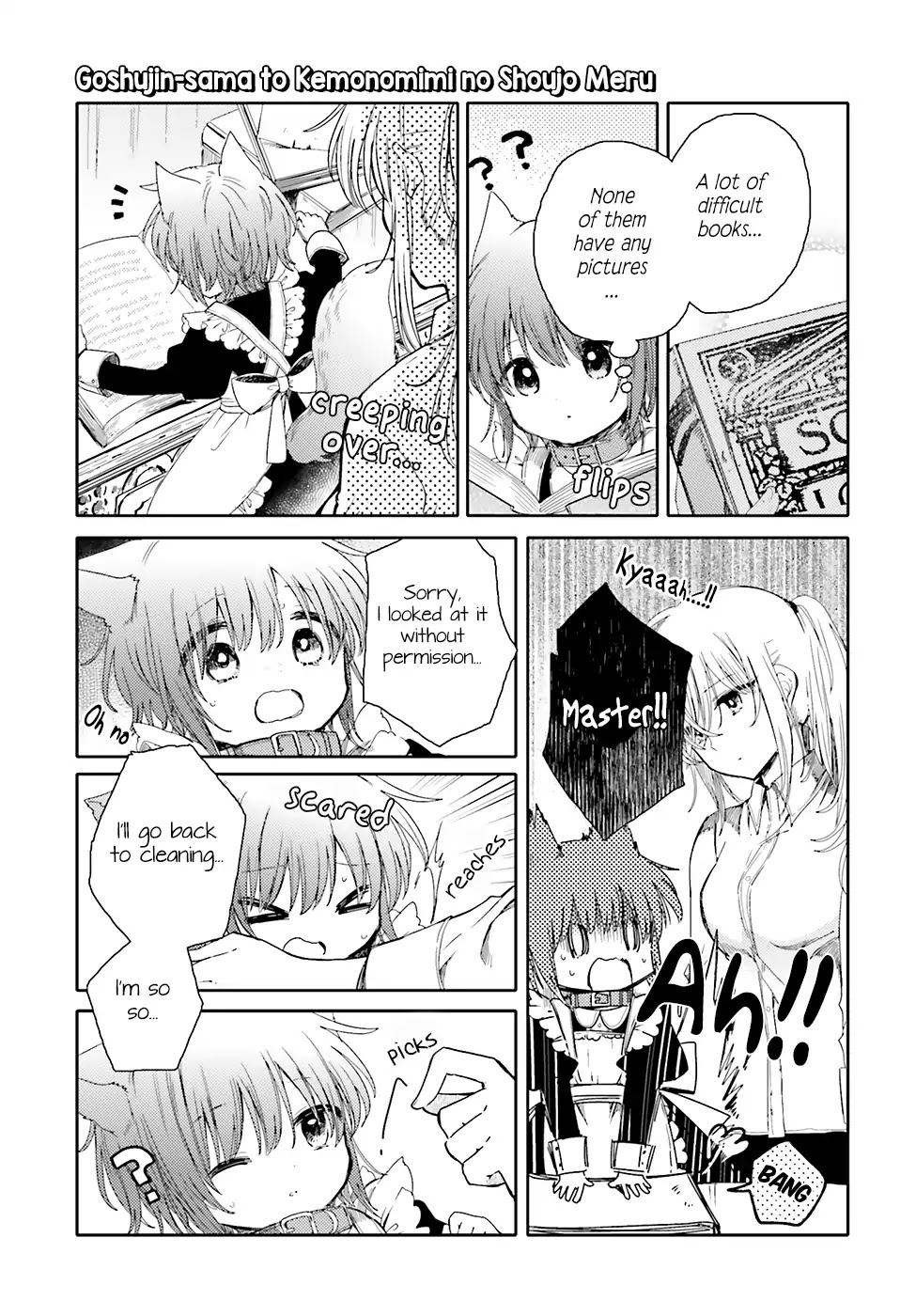 Goshujin-sama to Kemonomimi no Shoujo Meru Chapter 1 page 12 - Chapter 1: Golden Butterfly