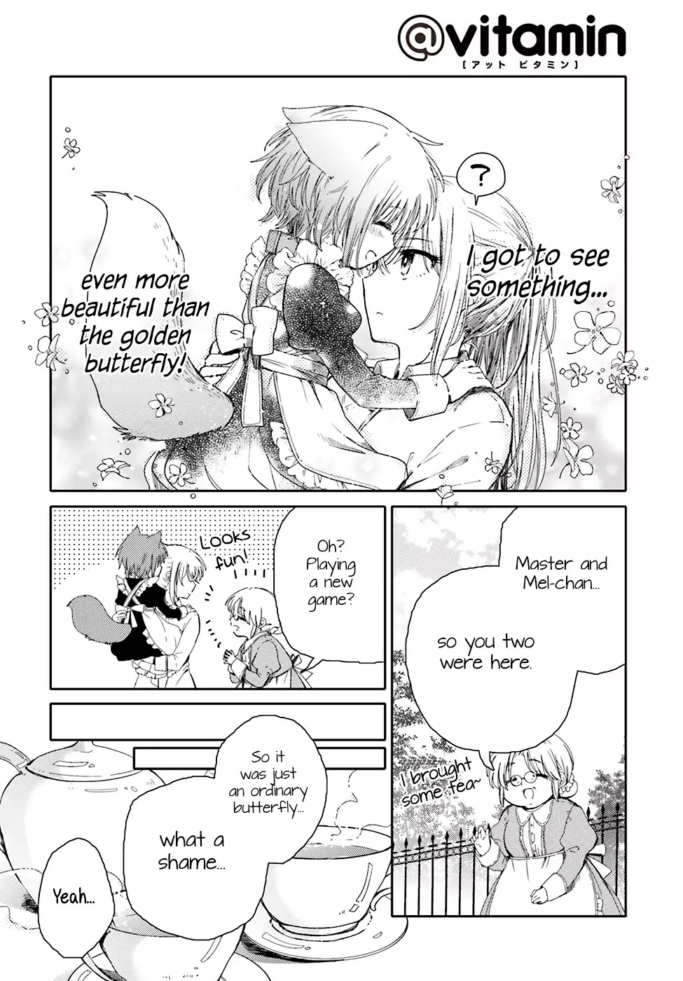 Goshujin-sama to Kemonomimi no Shoujo Meru Chapter 1 page 21 - Chapter 1: Golden Butterfly