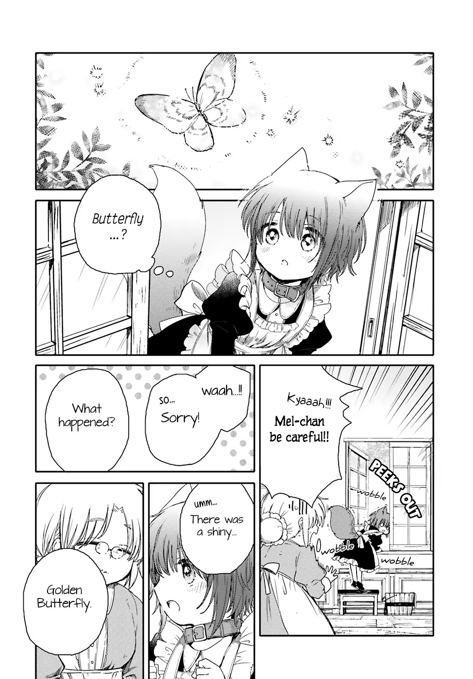 Goshujin-sama to Kemonomimi no Shoujo Meru Chapter 1 page 7 - Chapter 1: Golden Butterfly