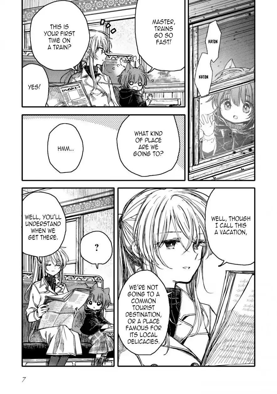 Goshujin-sama to Kemonomimi no Shoujo Meru Chapter 13 page 6 - Chapter 13: Trip - Part 1