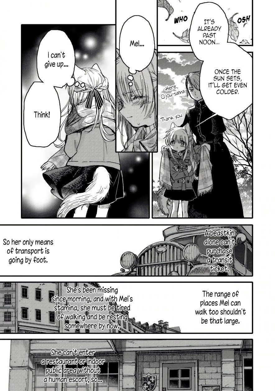 Goshujin-sama to Kemonomimi no Shoujo Meru Chapter 15 page 13 - Chapter 15: Disappearance
