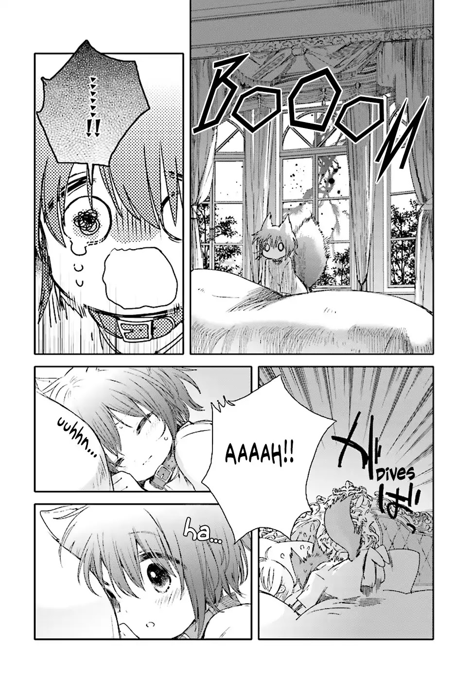 Goshujin-sama to Kemonomimi no Shoujo Meru Chapter 2 page 14 - Chapter 2: A Storming Night