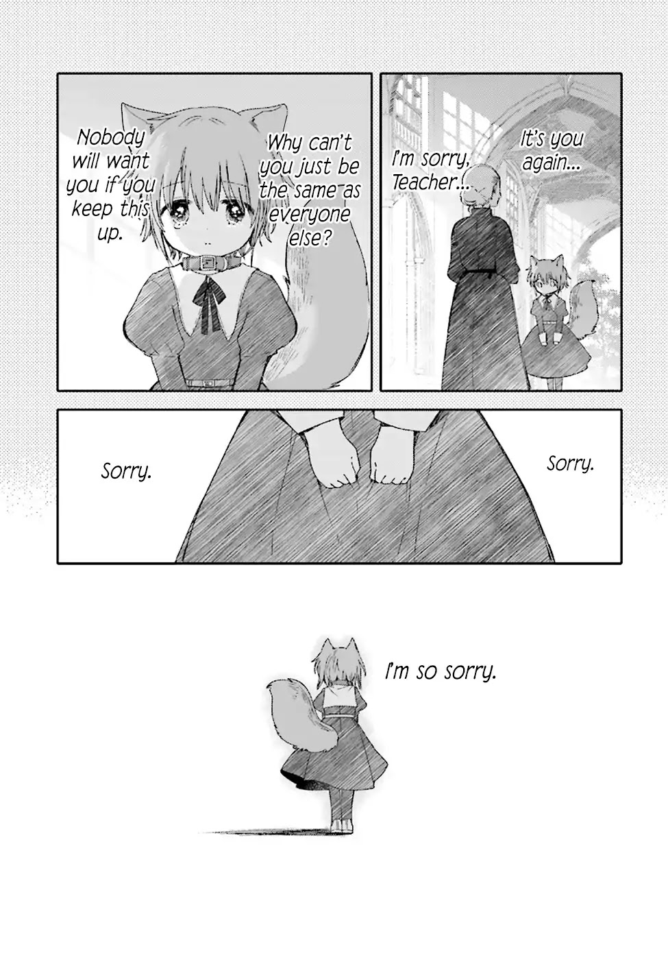Goshujin-sama to Kemonomimi no Shoujo Meru Chapter 2 page 17 - Chapter 2: A Storming Night