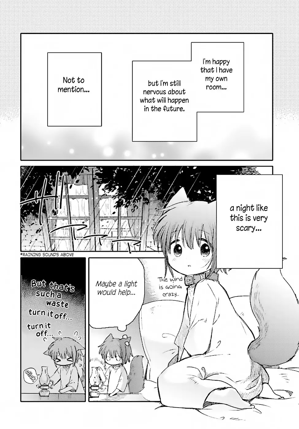 Goshujin-sama to Kemonomimi no Shoujo Meru Chapter 2 page 4 - Chapter 2: A Storming Night