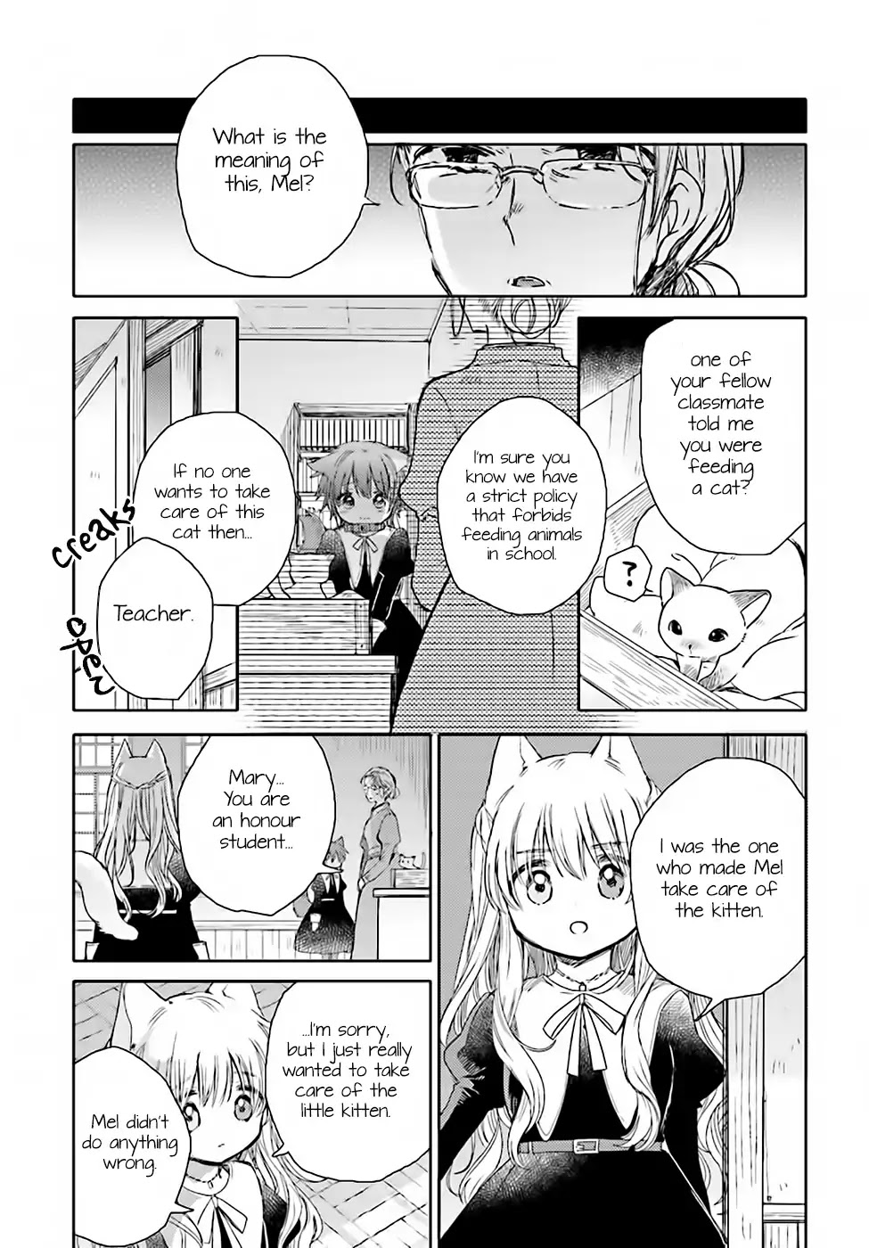 Goshujin-sama to Kemonomimi no Shoujo Meru Chapter 3 page 11 - Chapter 3: Alone