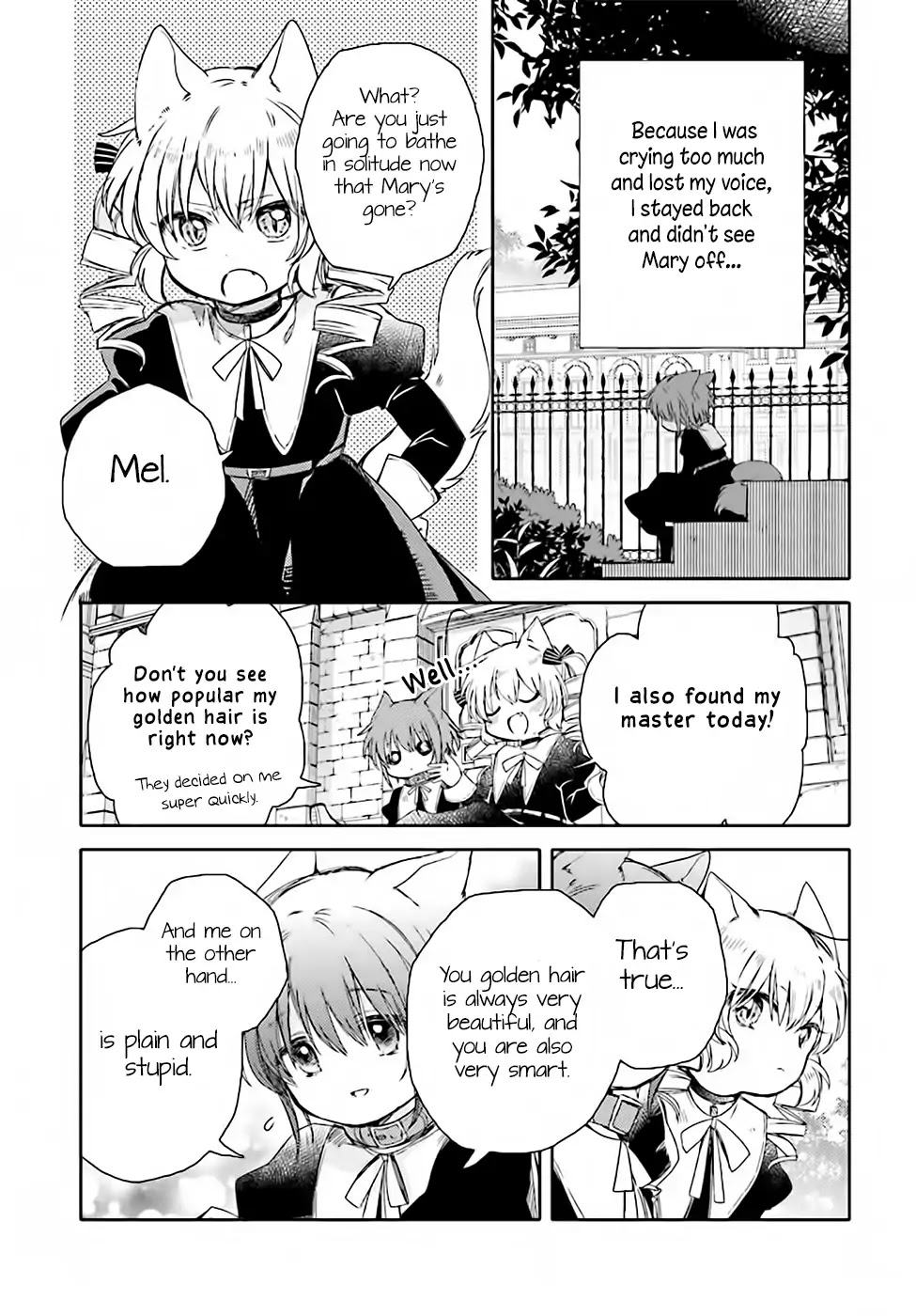 Goshujin-sama to Kemonomimi no Shoujo Meru Chapter 3 page 15 - Chapter 3: Alone