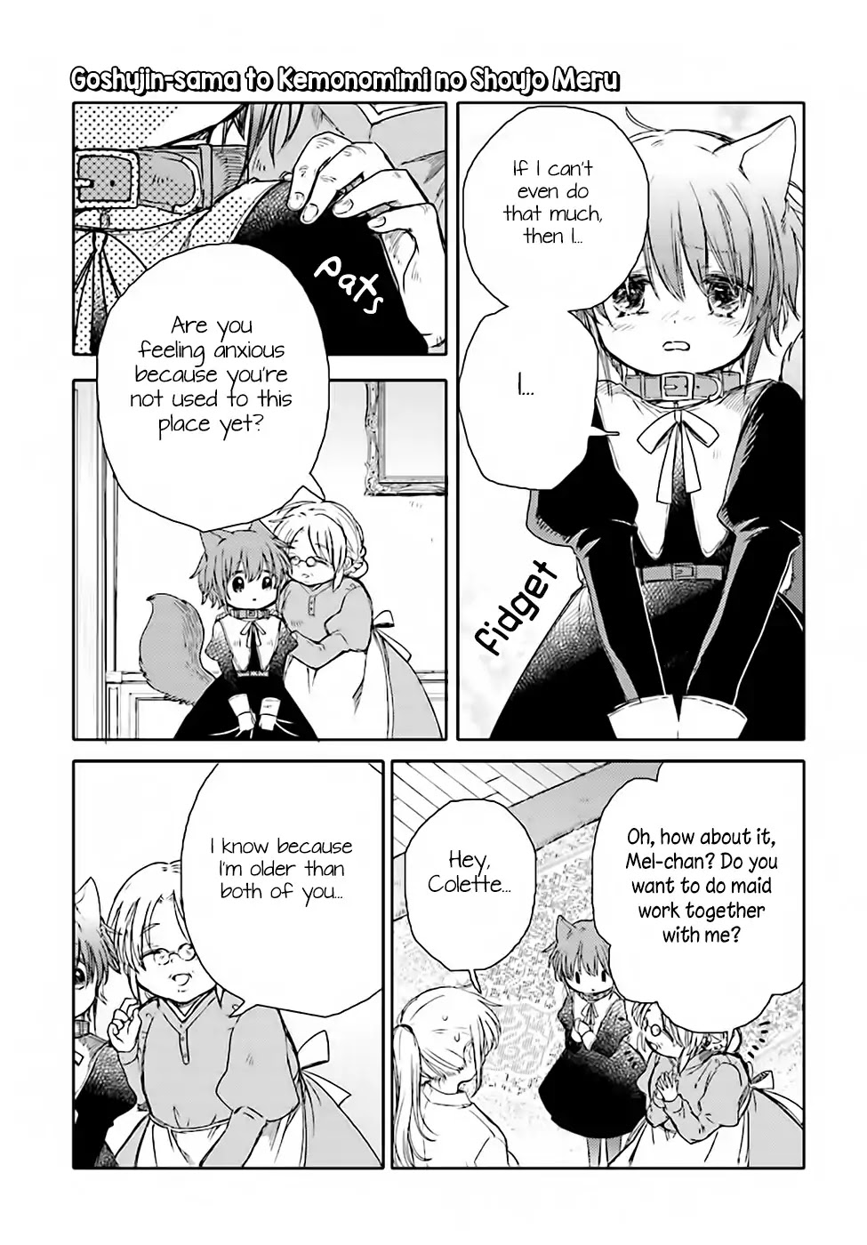 Goshujin-sama to Kemonomimi no Shoujo Meru Chapter 3 page 21 - Chapter 3: Alone