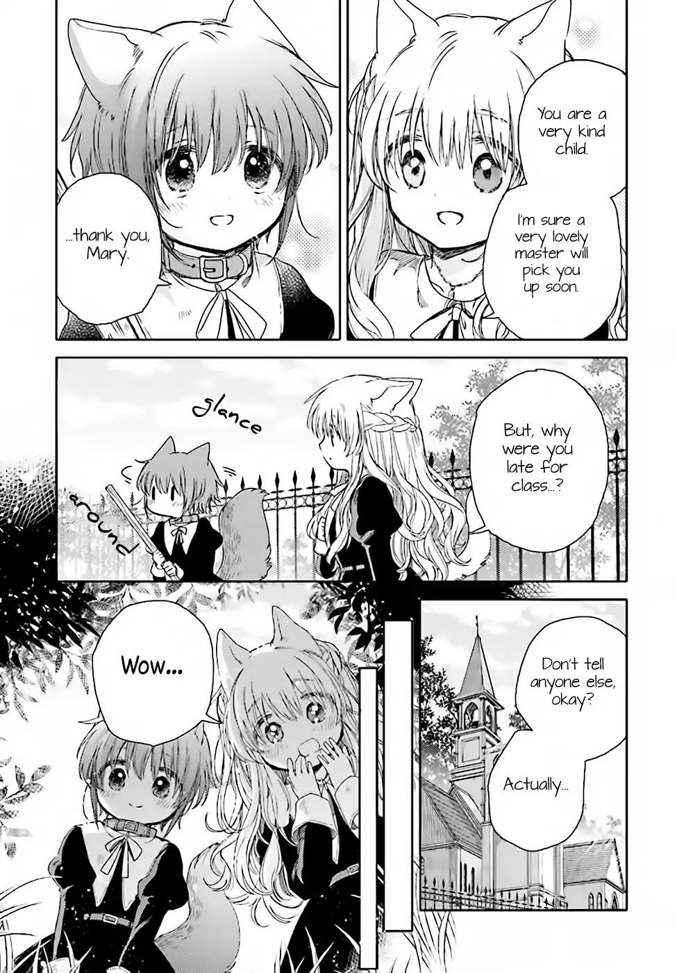 Goshujin-sama to Kemonomimi no Shoujo Meru Chapter 3 page 7 - Chapter 3: Alone