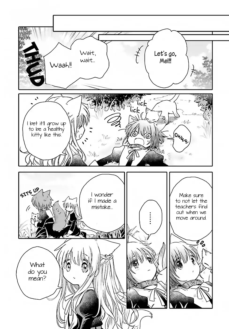 Goshujin-sama to Kemonomimi no Shoujo Meru Chapter 3 page 9 - Chapter 3: Alone