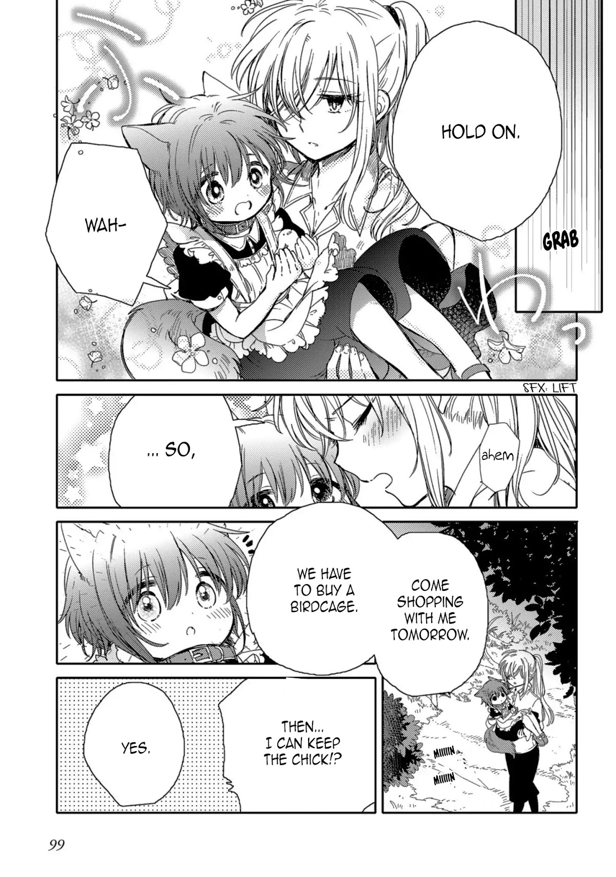Goshujin-sama to Kemonomimi no Shoujo Meru Chapter 4 page 22 - Chapter 4: The Master of The Manor