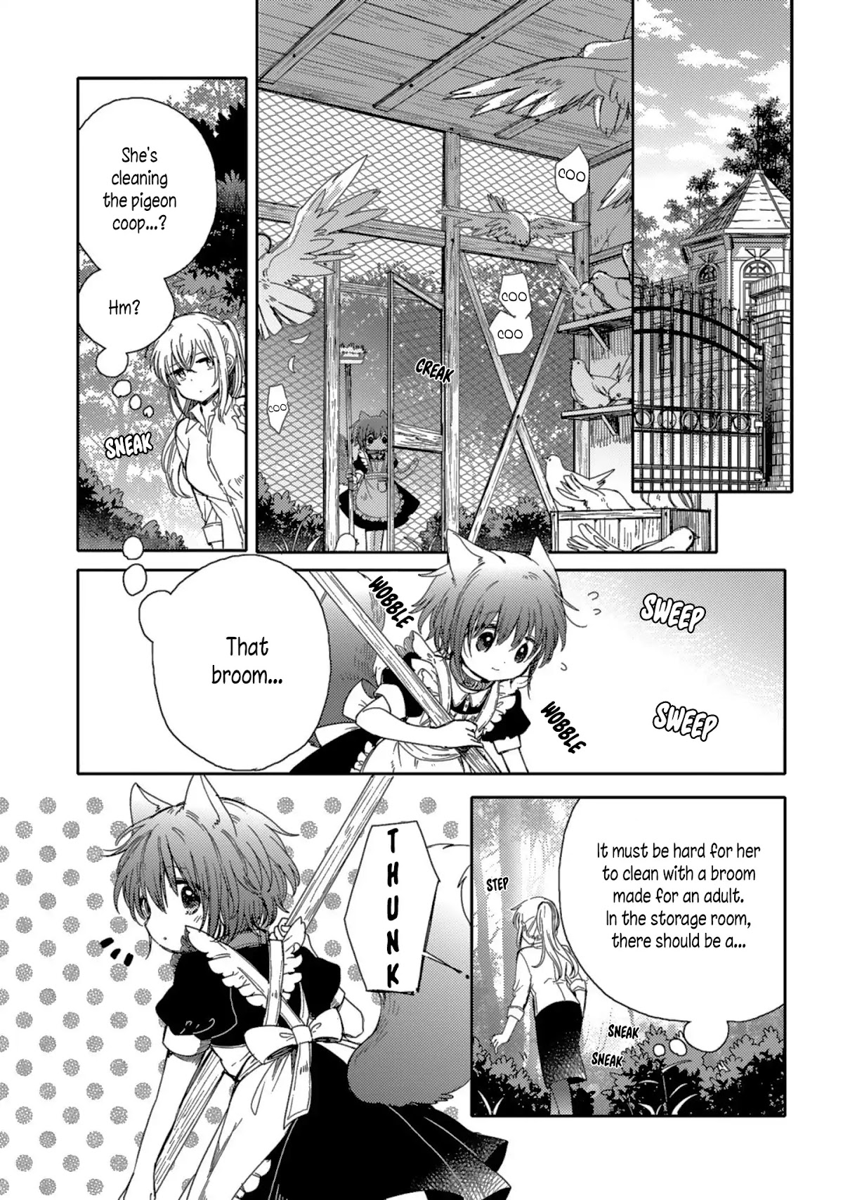 Goshujin-sama to Kemonomimi no Shoujo Meru Chapter 4 page 4 - Chapter 4: The Master of The Manor