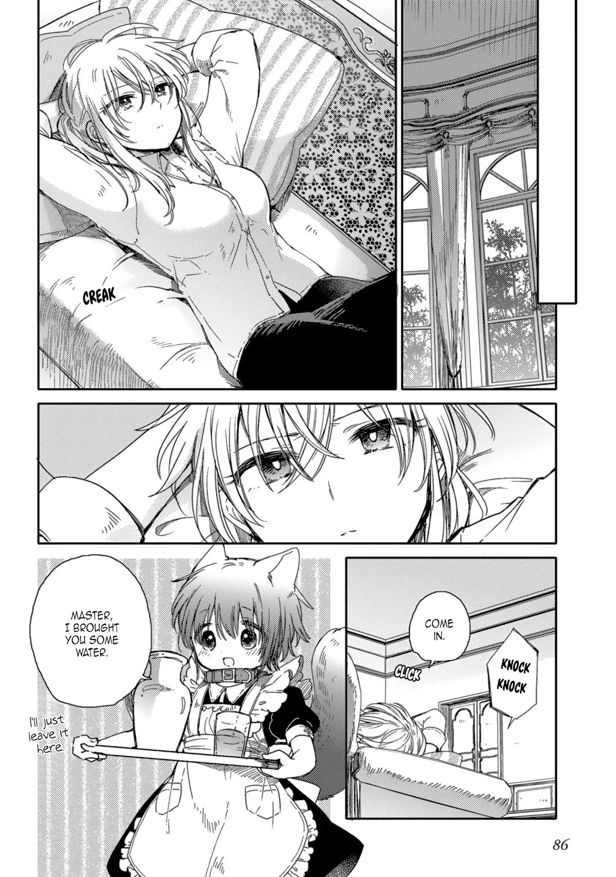 Goshujin-sama to Kemonomimi no Shoujo Meru Chapter 4 page 9 - Chapter 4: The Master of The Manor