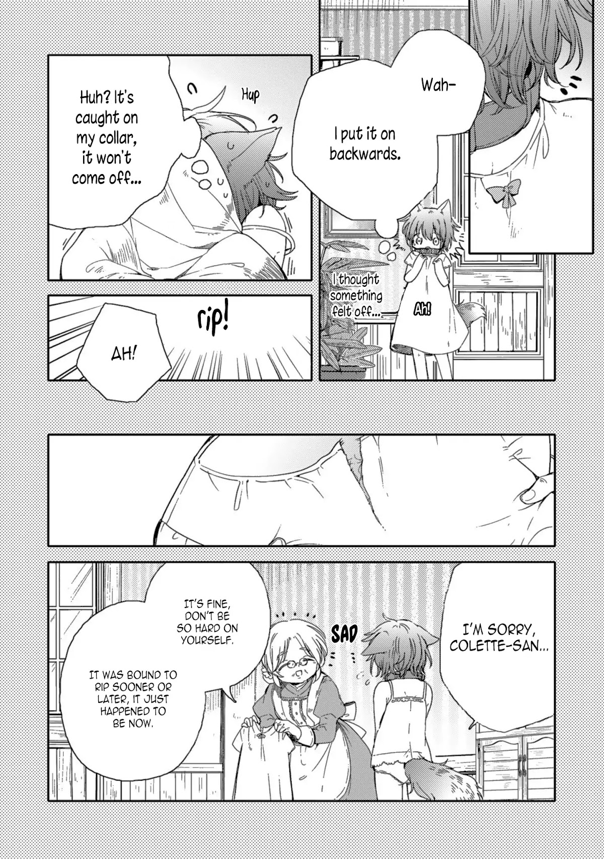 Goshujin-sama to Kemonomimi no Shoujo Meru Chapter 5 page 6 - Chapter 5: Pajamas