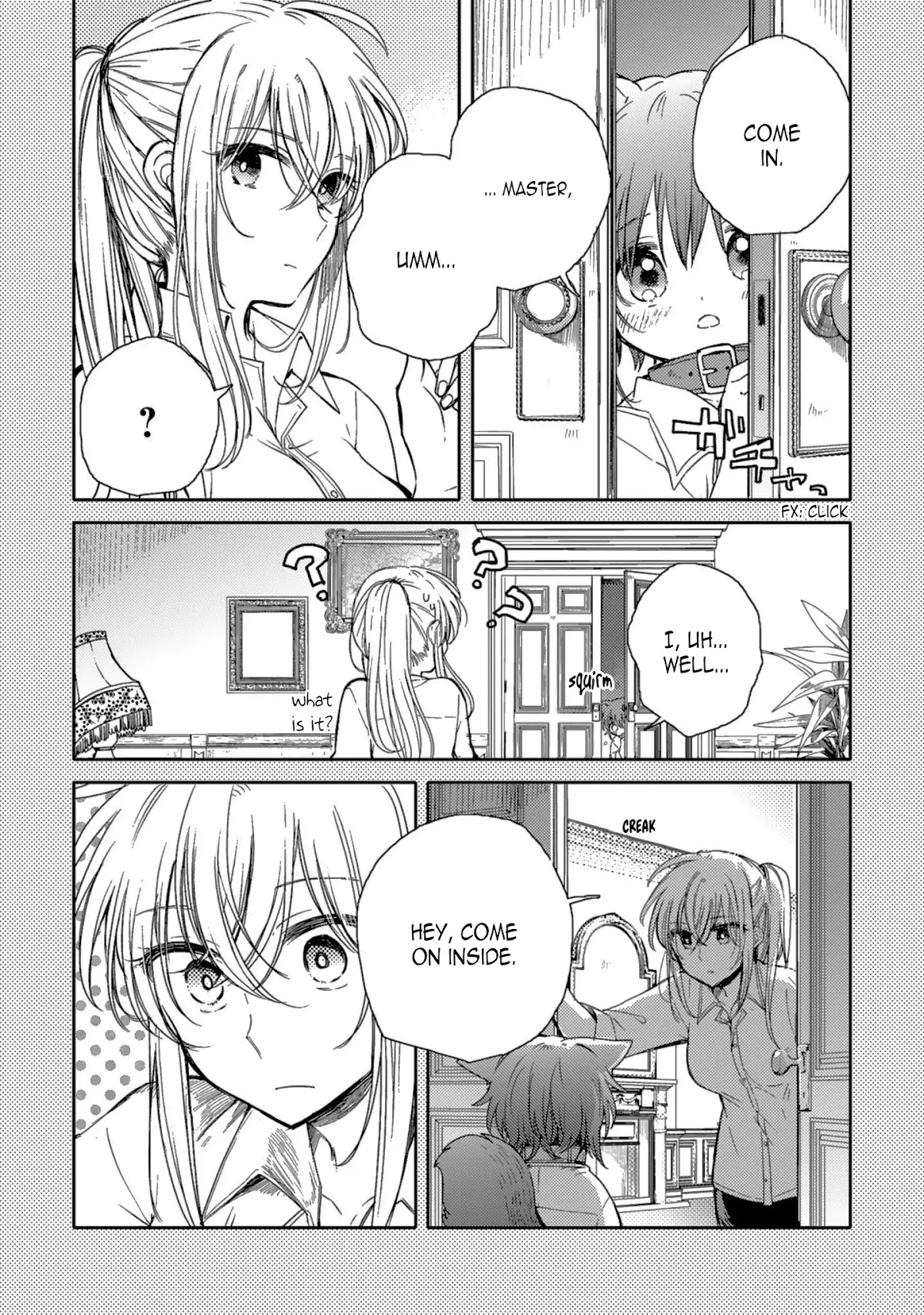 Goshujin-sama to Kemonomimi no Shoujo Meru Chapter 5 page 8 - Chapter 5: Pajamas