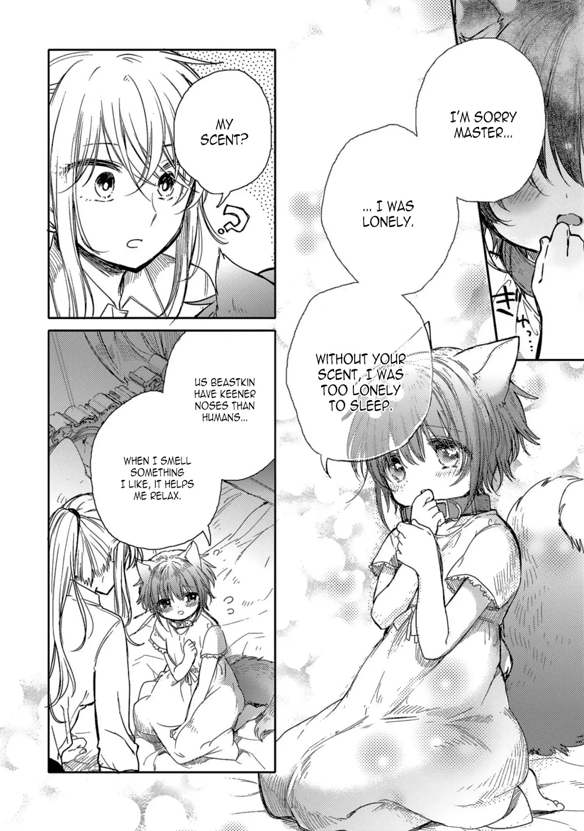 Goshujin-sama to Kemonomimi no Shoujo Meru Chapter 6 page 16 - Chapter 6: Scent